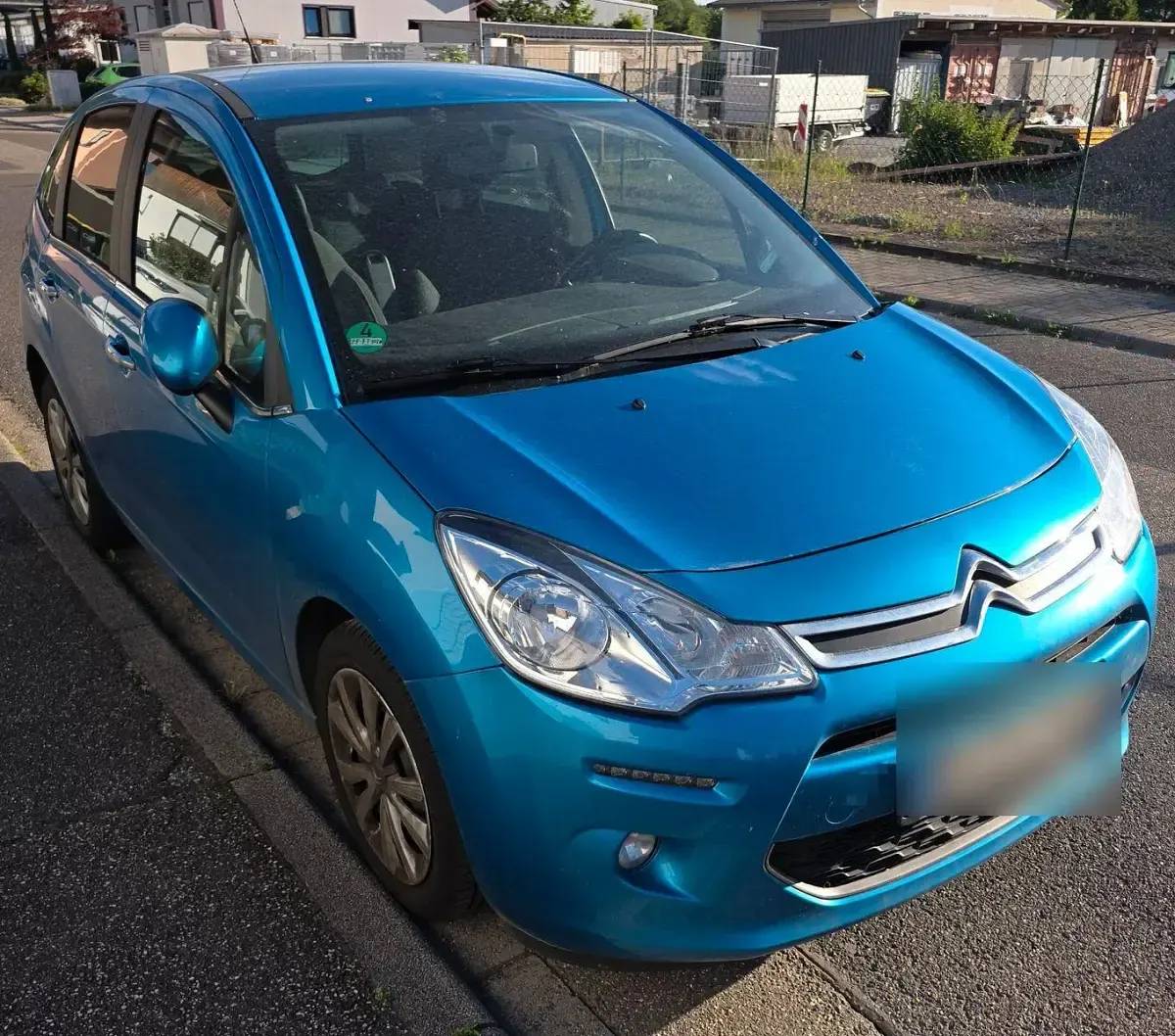 Gebraucht Citroën C3 PureTech 82 PS (60 kW) 2015 Blau Kleinwagen