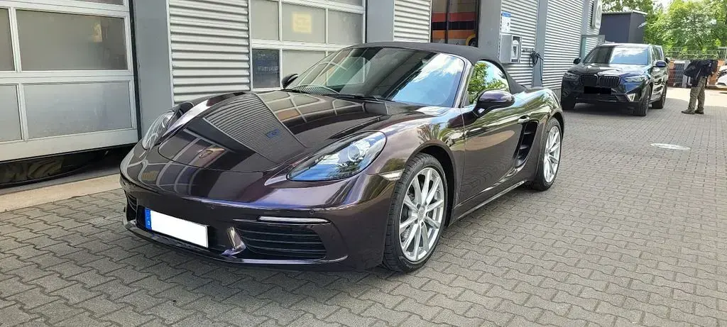 Gebraucht Porsche Boxster 299 PS (219 kW) 2018 Rot Cabrio