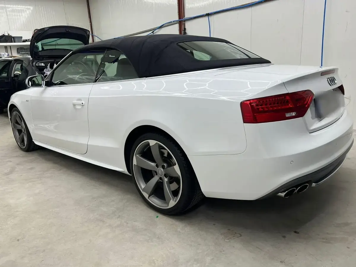 Gebraucht Audi S5 Cabriolet Sport 333 PS (244 kW) 2012 Weiß Cabrio