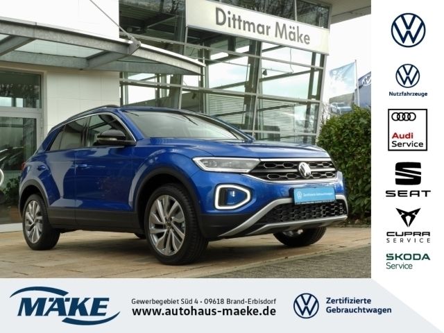 Blau Neu 2024 VW T-Roc Goal SUV | 36.490 € (Guter Preis) - Bild 1/4
