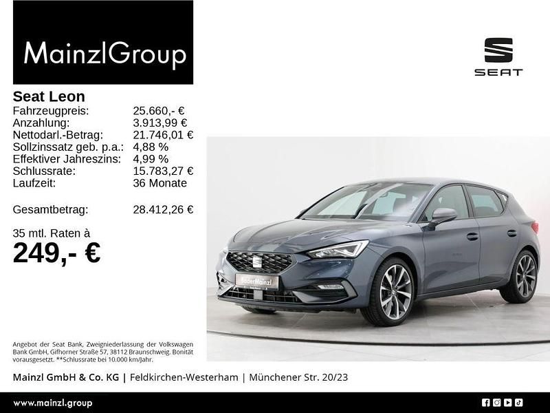 Magnetic tech Gebraucht 2020 Seat Leon FR Limousine | 25.660 € (Teuer) - Bild 1/3