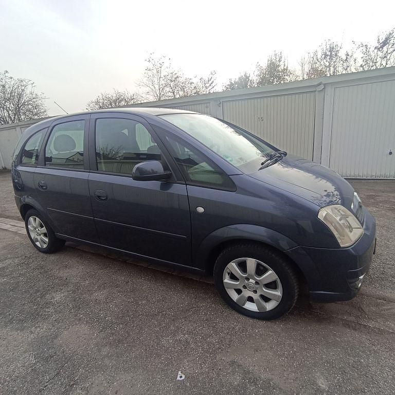 Blau Gebraucht 2008 Opel Meriva Van / Kleinbus | 850 € (Superpreis) - Bild 1/4