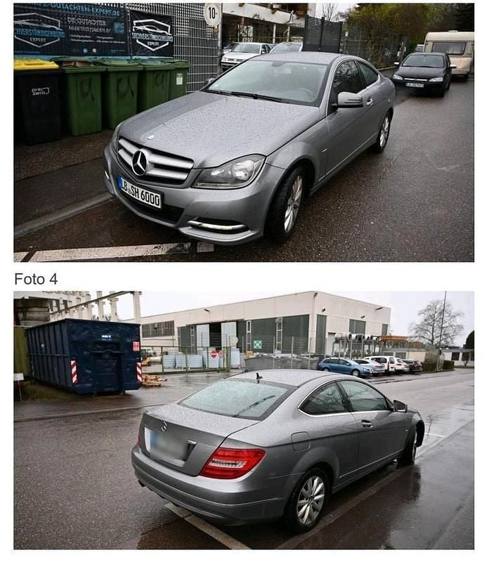 Gebraucht Mercedes C180 156 PS (114 kW) 2011 Silber Coupé