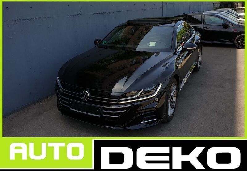 Schwarz Gebraucht 2022 VW Arteon R-line Limousine | 32.470 € (Guter Preis) - Bild 1/4