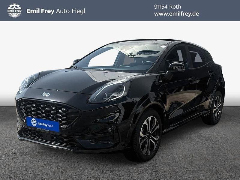 Agate black metallic Gebraucht 2024 Ford Puma ST-Line SUV | 20.890 € (Guter Preis) - Bild 1/4