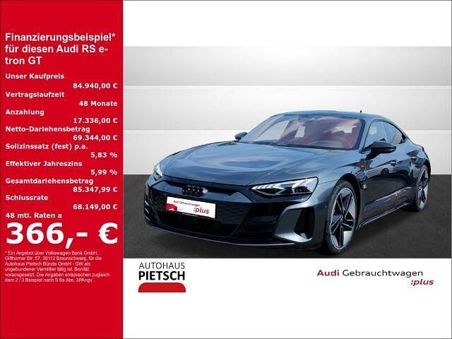 Grau Gebraucht 2023 Audi e-tron GT quattro Limousine | 82.590 € (Fairer Preis) - Bild 1/2