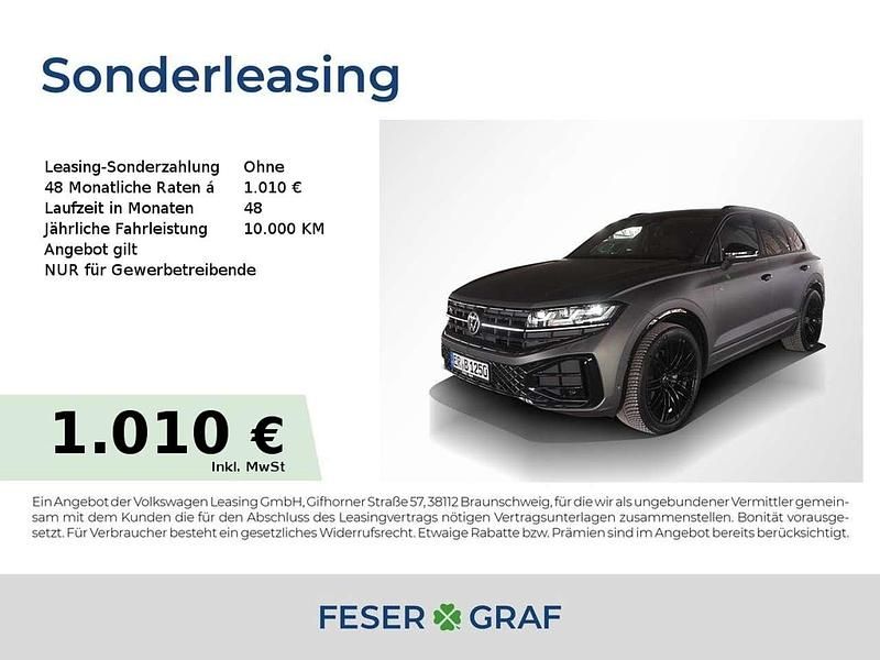 Siliziumgrau matt Gebraucht 2025 VW Touareg R-line SUV | 87.440 € (Teuer) - Bild 1/2