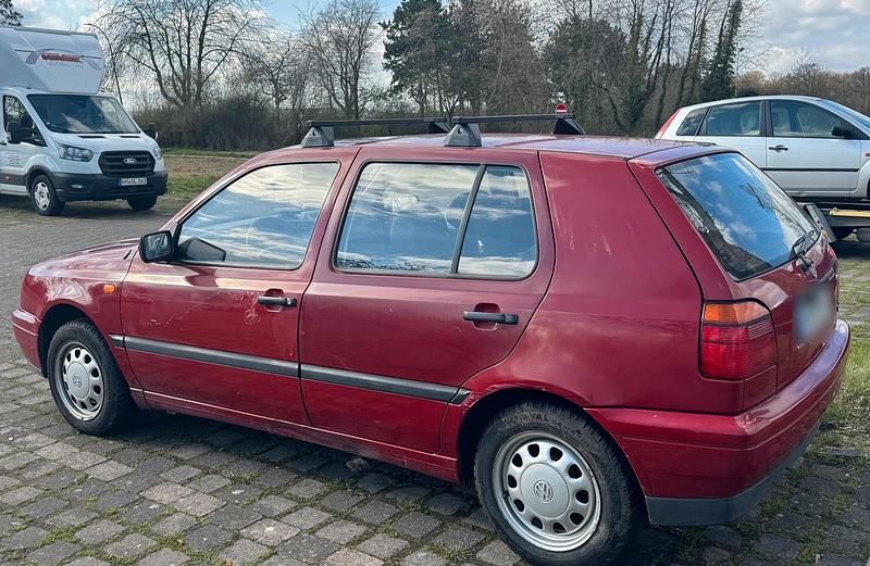 Gebraucht VW Golf III 75 PS (55 kW) 1995 Rot Kleinwagen