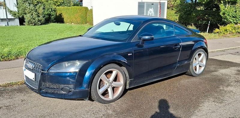 Blau Gebraucht 2008 Audi TT S-Line Coupé | 6.666 € - Bild 1/4