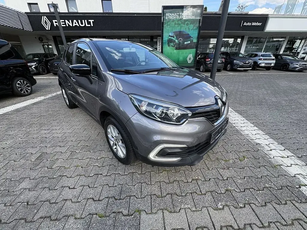Gebraucht Renault Captur LIMITED 90 PS (66 kW) 2018 Grau SUV