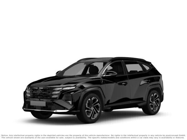 Schwarz (abyss black) Neu 2025 Hyundai Tucson Select SUV | 27.772 € - Bild 1/4