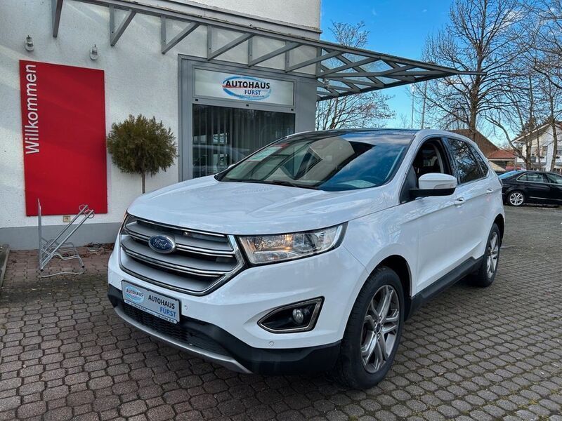 Weiß Gebraucht 2017 Ford Edge Titanium SUV | 13.800 € (Teuer) - Bild 1/4