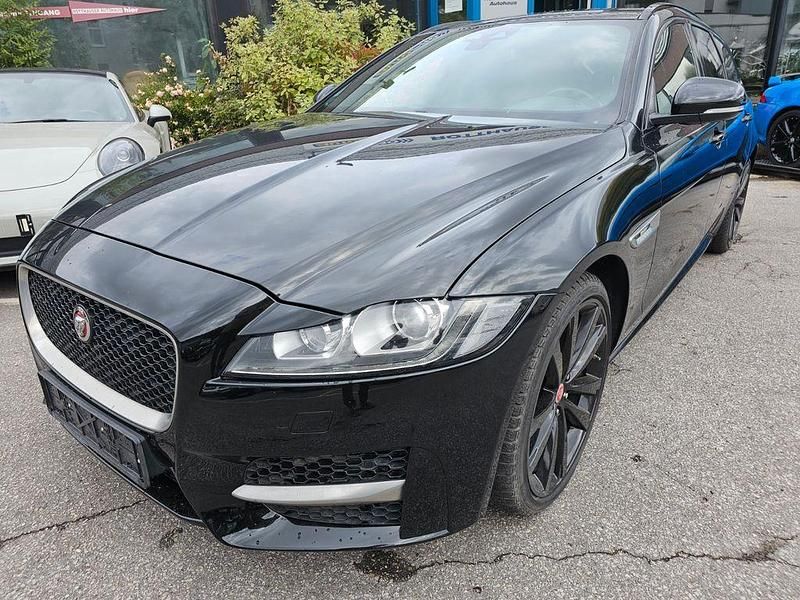 Schwarz Gebraucht 2017 Jaguar XF Sportbrake R-Sport Kombi | 19.990 € (Fairer Preis) - Bild 1/4