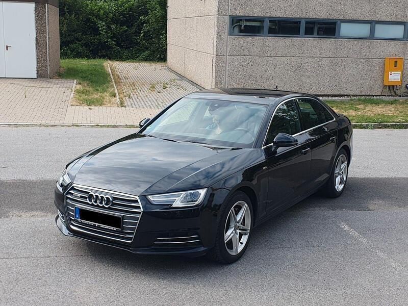 Schwarz Gebraucht 2016 Audi A4 S-Line Limousine | 15.250 € (Fairer Preis) - Bild 1/4
