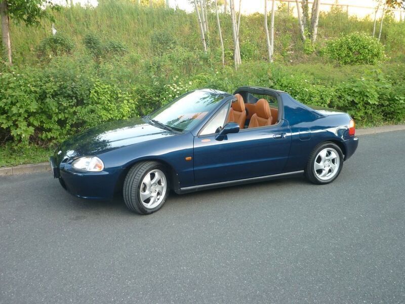 Blau Gebraucht 1998 Honda CR-X Coupé | 7.900 € - Bild 1/4