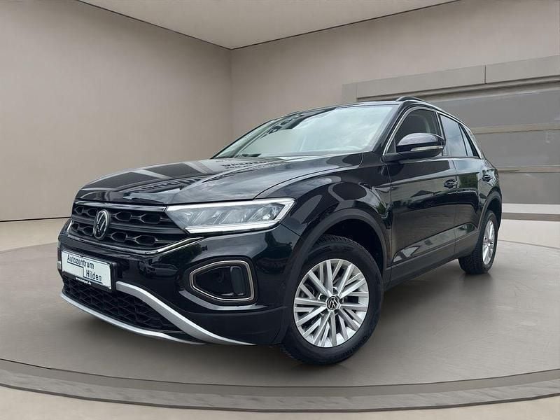 Schwarz Gebraucht 2022 VW T-Roc Life SUV | 18.990 € (Guter Preis) - Bild 1/4