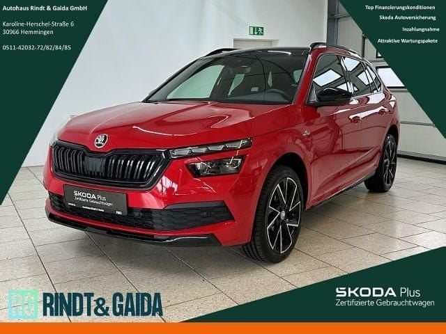 Rot Gebraucht 2022 Skoda Kamiq Monte Carlo SUV | 21.499 € (Fairer Preis) - Bild 1/4