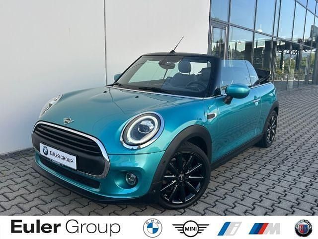 Caribbean aqua metallic Gebraucht 2020 Mini One Cabriolet Cabrio | 19.488 € (Fairer Preis) - Bild 1/4
