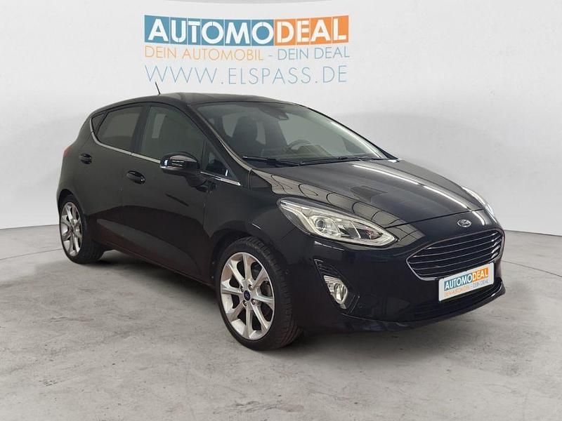 Gebraucht Ford Fiesta Titanium 125 PS (91 kW) 2018 Schwarz Kleinwagen