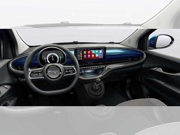 Neu Fiat 500 65 PS (47 kW) 2025 Grün (ozean grün) Limousine