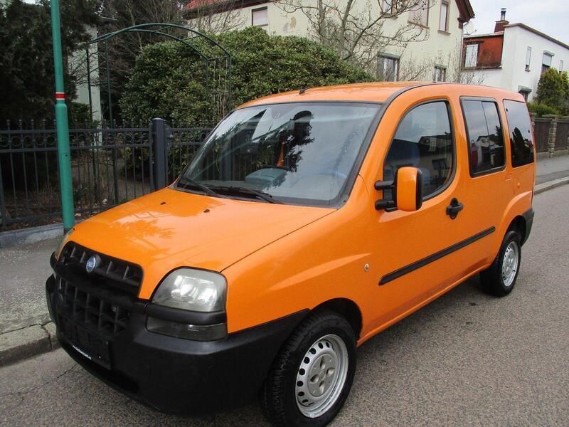 Gebraucht Fiat Doblò 103 PS (75 kW) 2005 Orange Van / Kleinbus