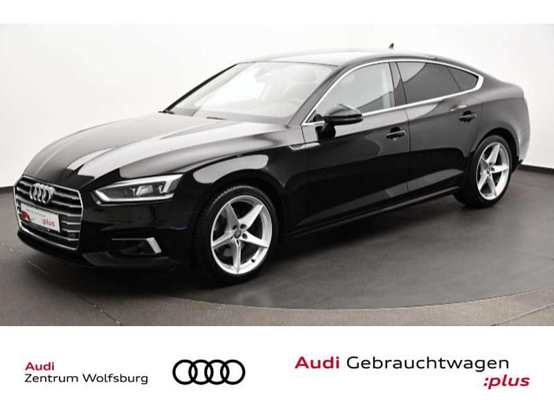 Brillantschwarz Gebraucht 2019 Audi A5 Sport Coupé | 25.980 € (Superpreis) - Bild 1/4