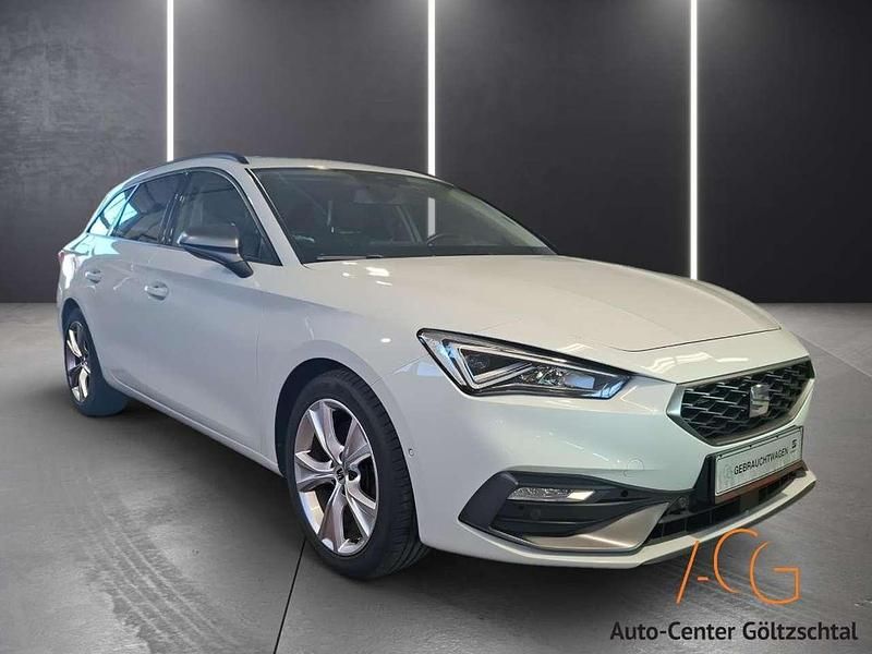 Gebraucht Seat Leon FR 150 PS (110 kW) 2022 Nevada weiß metallic Kombi