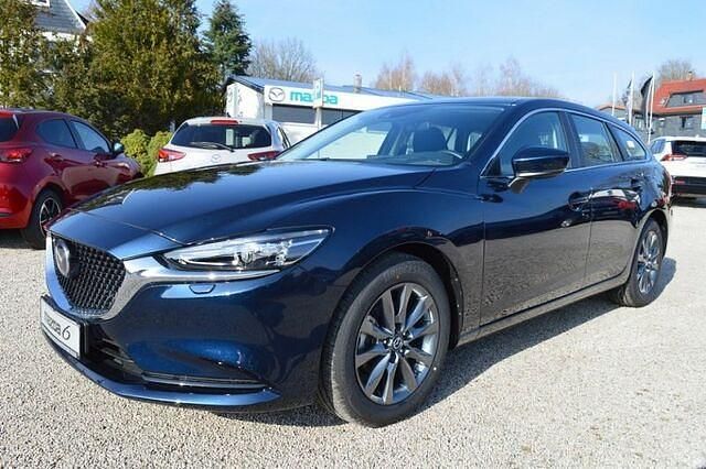 Gebraucht Mazda 6 Prime-Line 145 PS (106 kW) 2024 Deep crystal blue Kombi