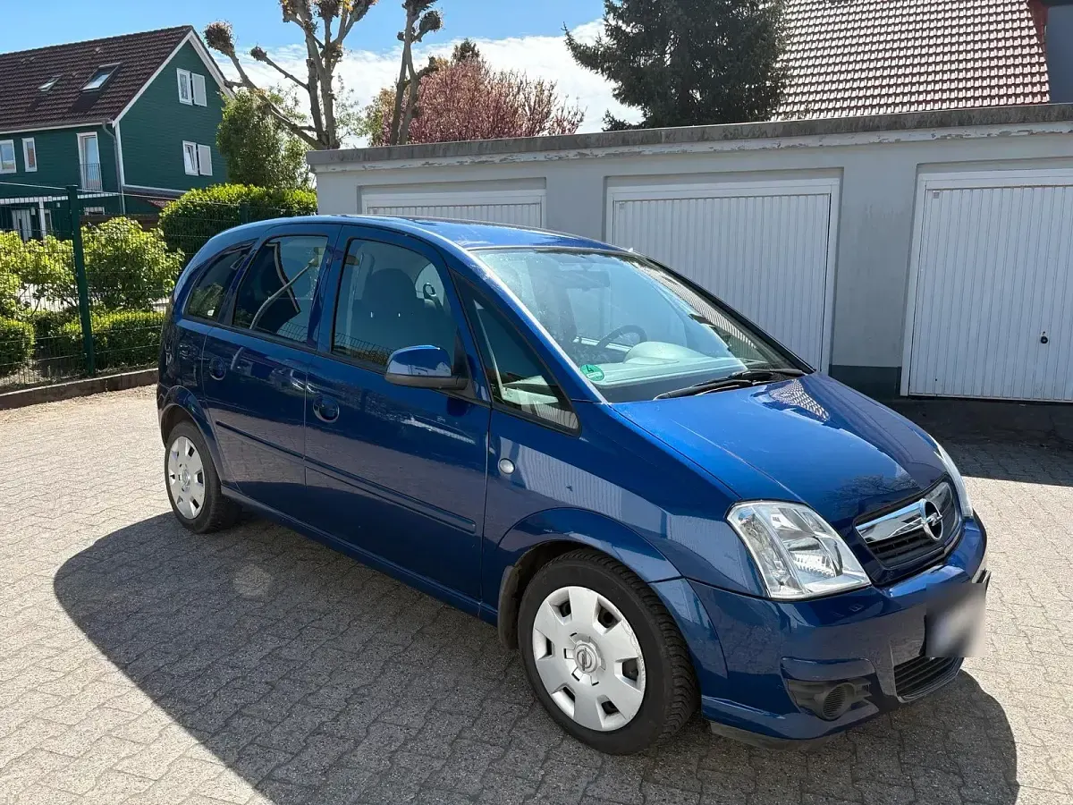 Używany Opel Meriva 90 KM (66 kW) 2005 Niebieski Minivan