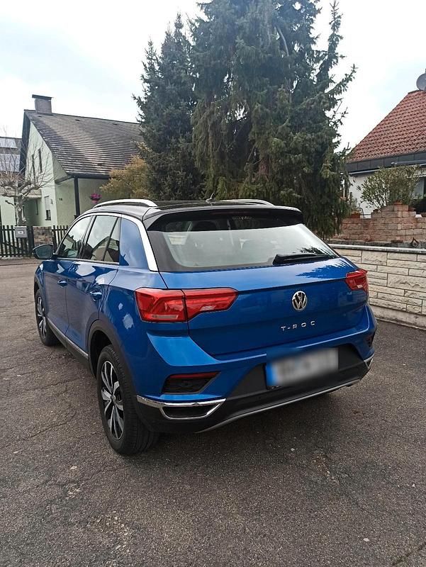 Gebraucht VW T-Roc 115 PS (84 kW) 2019 Blau SUV