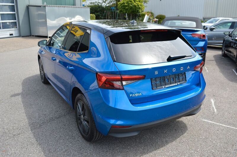 Gebraucht Skoda Fabia Selection 116 PS (85 kW) 2024 Blau Kleinwagen