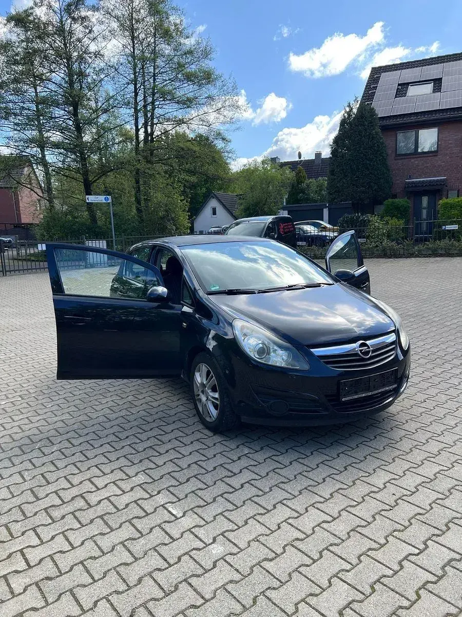 Second-hand Opel Corsa 80 CP (58 kW) 2008 Negru Hatchback