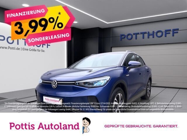 Blue dusk metallic Gebraucht 2021 VW ID.4 Pure SUV | 23.922 € (Etwas zu teuer) - Bild 1/4