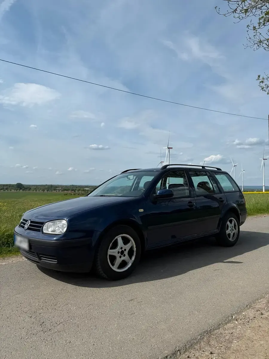 Gebraucht VW Golf IV 101 PS (74 kW) 1999 Blau Kombi