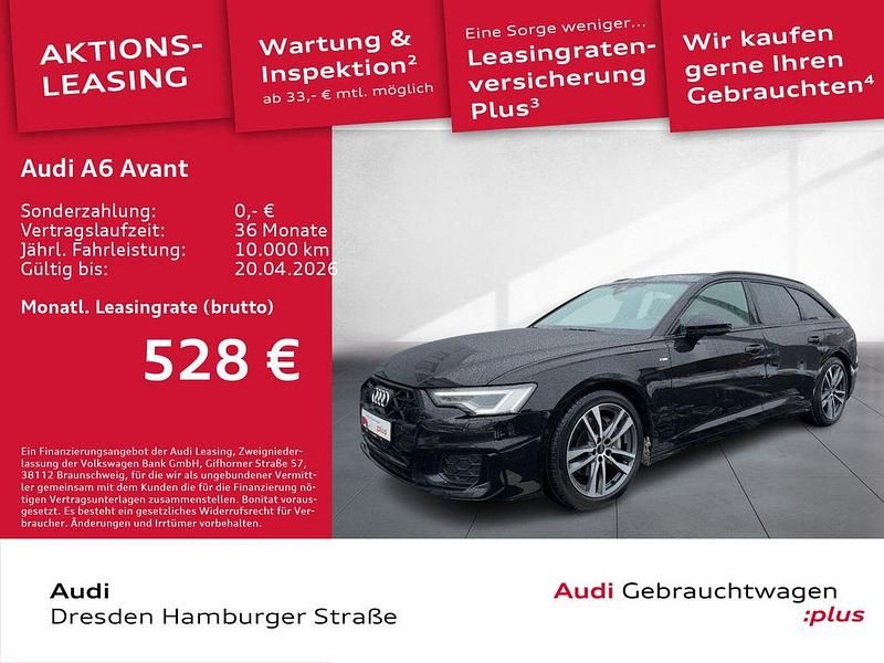 Gebraucht Audi A6 Design 265 PS (194 kW) 2025 Mythosschwarz metallic Kombi