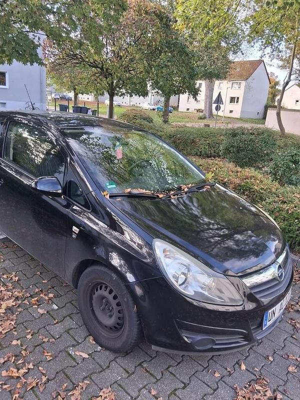 Schwarz Gebraucht 2010 Opel Corsa Edition Limousine | 1.300 € (Superpreis) - Bild 1/4