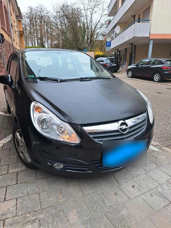 Gebraucht Opel Corsa 80 PS (58 kW) 2007 Schwarz Kleinwagen