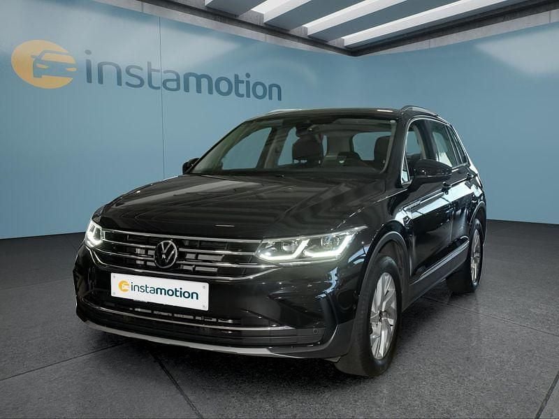 Schwarz Gebraucht 2021 VW Tiguan SUV | 32.749 € (Fairer Preis) - Bild 1/4