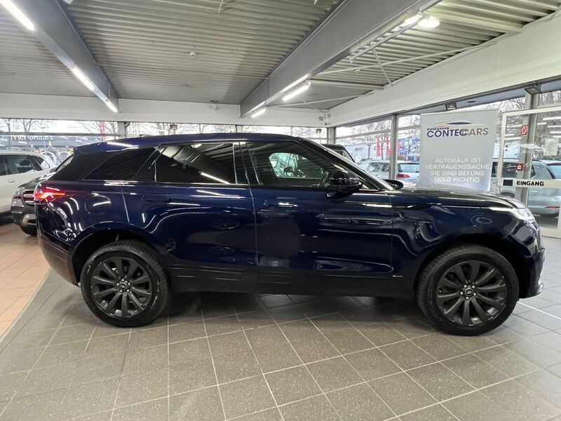 Portofino blue (metallic) Gebraucht 2021 Land Rover Range Rover Velar R-Dynamic SUV | 42.999 € (Superpreis) - Bild 1/4
