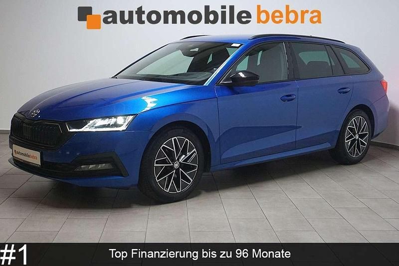 Race blau Gebraucht 2021 Skoda Octavia Kombi | 22.290 € (Fairer Preis) - Bild 1/4