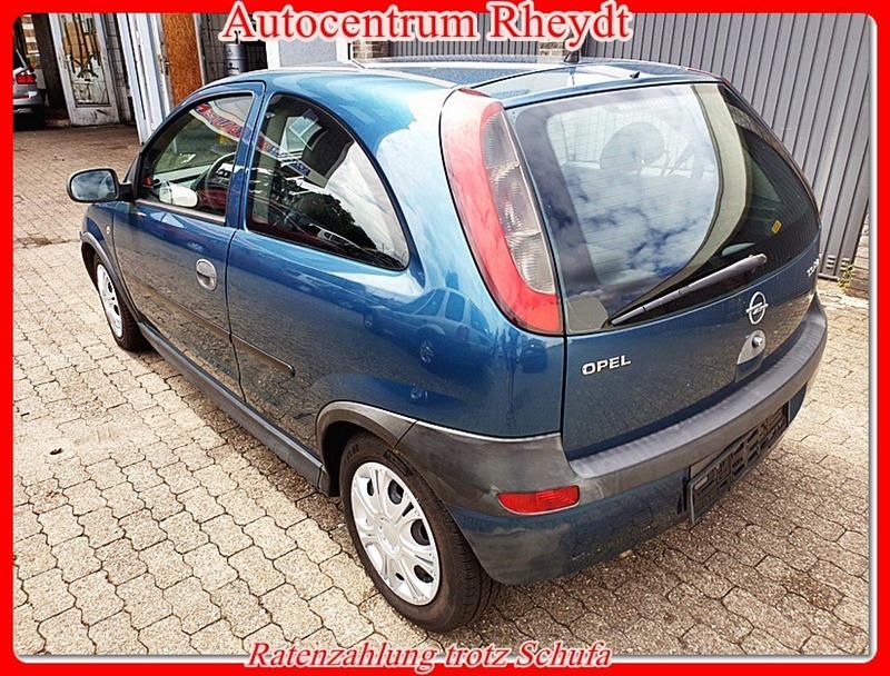 Gebraucht Opel Corsa 75 PS (55 kW) 2002 Grün Kleinwagen