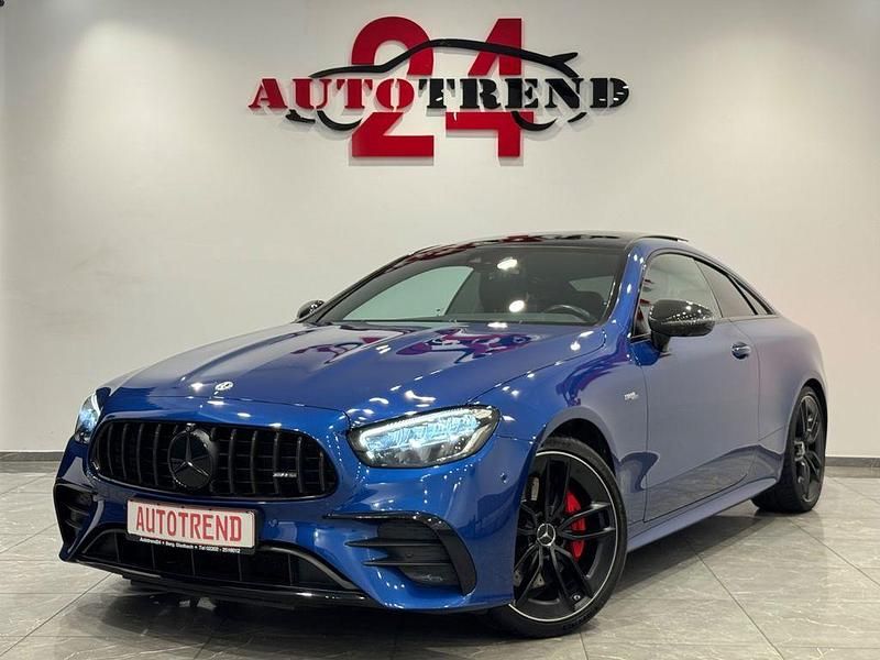 Blau Gebraucht 2021 Mercedes E53 AMG AMG Coupé | 67.900 € (Teuer) - Bild 1/4