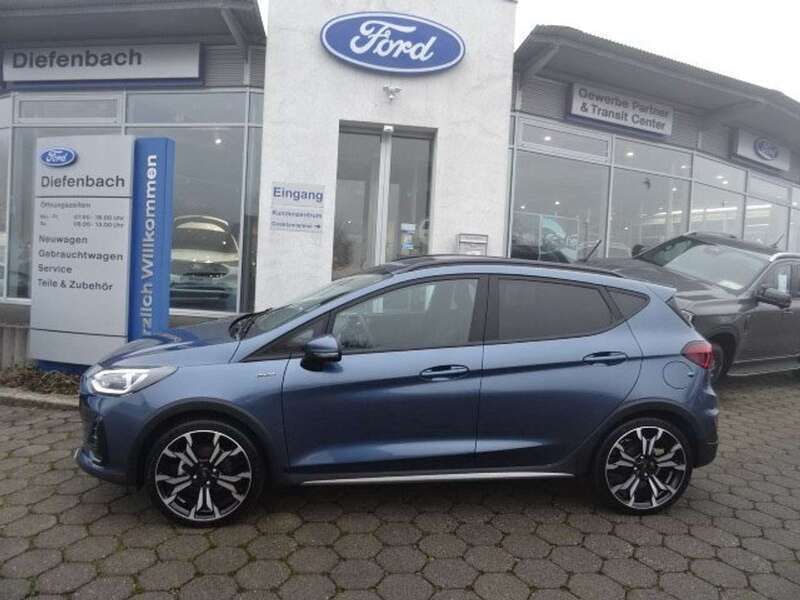 Chromablau metallic Gebraucht 2023 Ford Fiesta Active X Kleinwagen | 21.700 € (Fairer Preis) - Bild 1/4