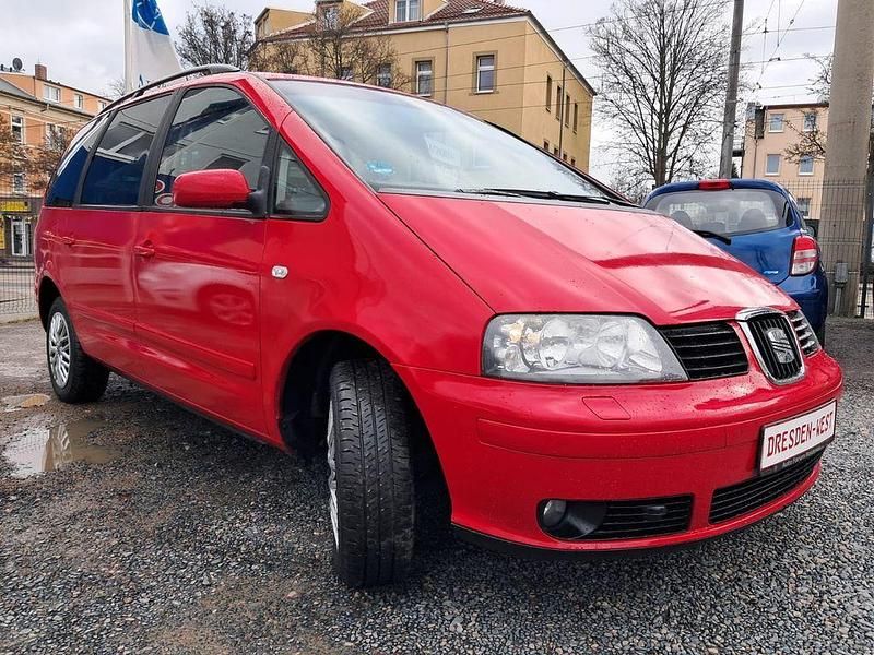 Gebraucht Seat Alhambra Vigo 116 PS (85 kW) 2005 Rot Van / Kleinbus