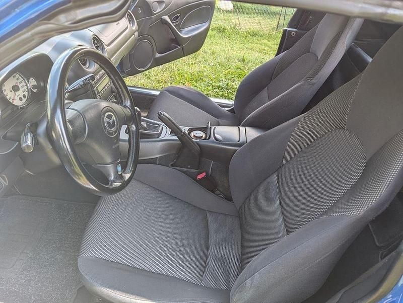 Gebraucht Mazda MX5 110 PS (80 kW) 2003 Blau Cabrio