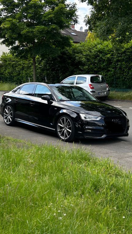 Schwarz Gebraucht 2016 Audi A3 S-Line Limousine | 12.000 € (Superpreis) - Bild 1/4