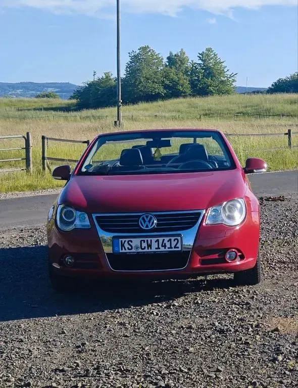 Gebraucht VW Eos 116 PS (85 kW) 2007 Rot Cabrio