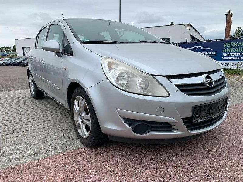 Silber Gebraucht 2008 Opel Corsa Kleinwagen | 790 € - Bild 1/4