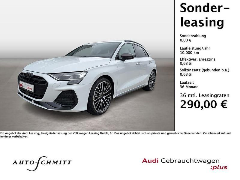 Gebraucht Audi A3 S-Line 150 PS (110 kW) 2025 Gletscherweiß metallic Limousine