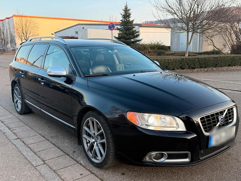 Gebraucht Volvo V70 R-Design 185 PS (136 kW) 2009 Schwarz Kombi